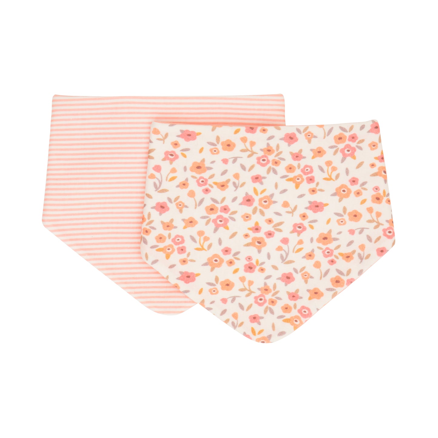 All 4 Ella Bandana Bibs 2 Pack Floral Bouquet