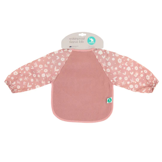 All 4 Ella Long Sleeve Bib Dusty Pink
