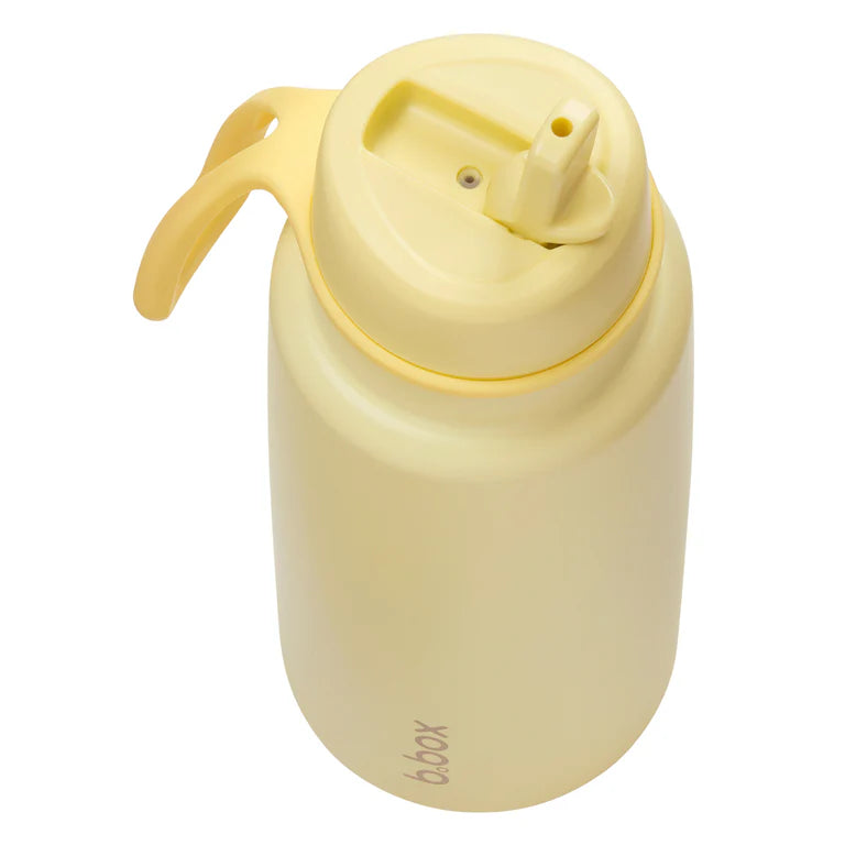 b.box Insulated Flip Top Bottle Lemon Twist 1L