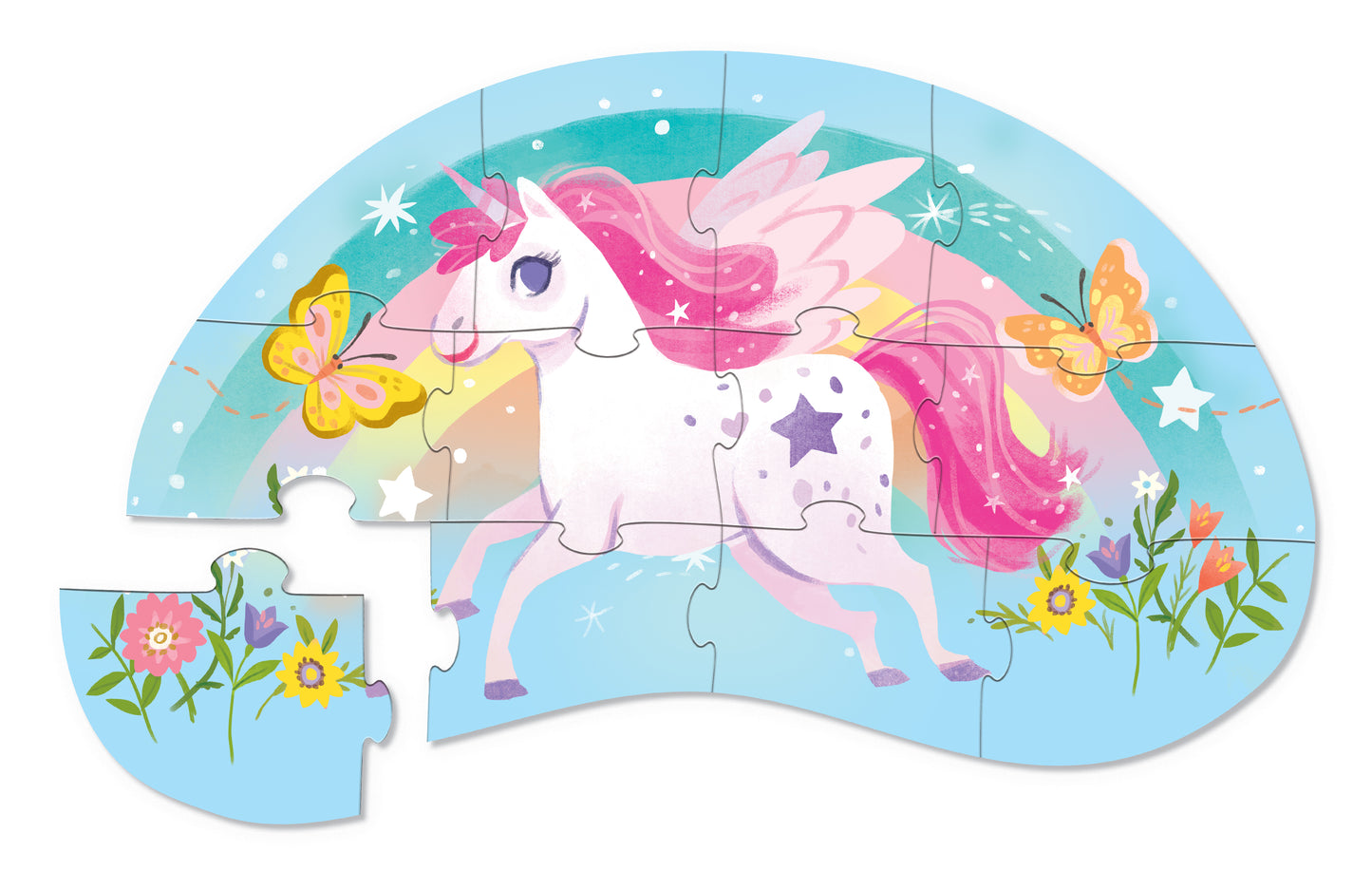 Tiger Tribe Mini Puzzle Sweet Unicorn
