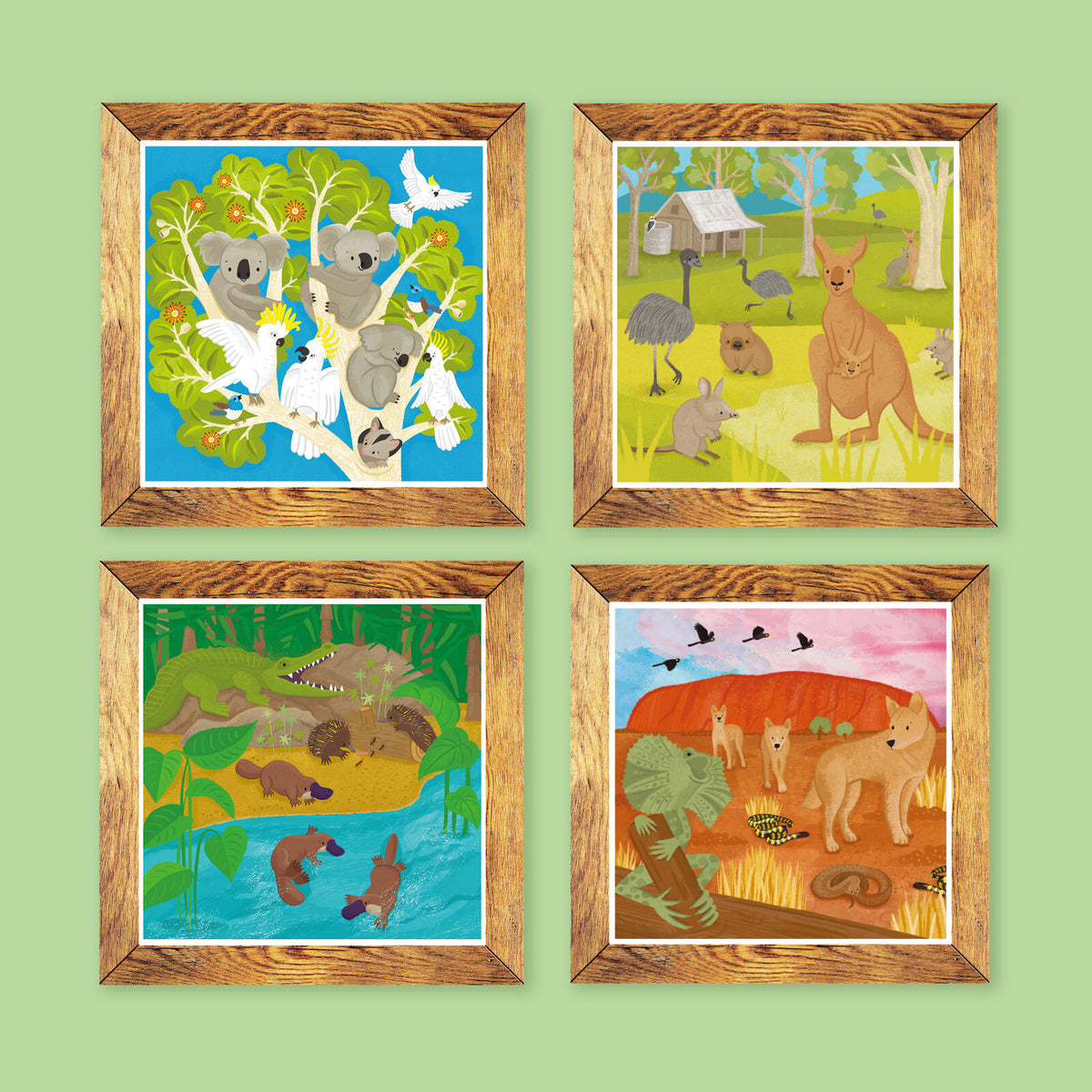 Tiger Tribe Magic Painting World Aussie Animals
