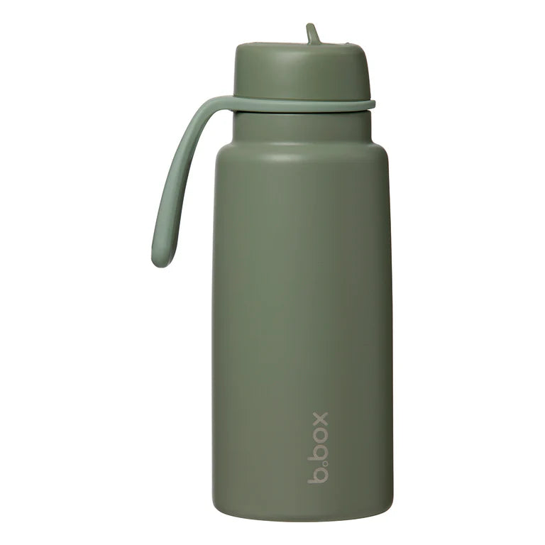 b.box Insulated Flip Top Bottle Olive
