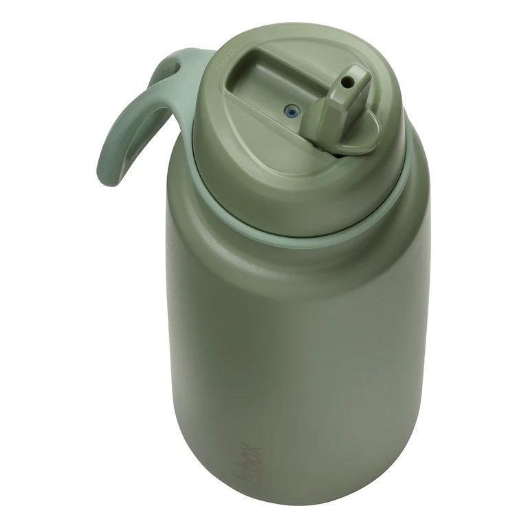 b.box Insulated Flip Top Bottle Olive