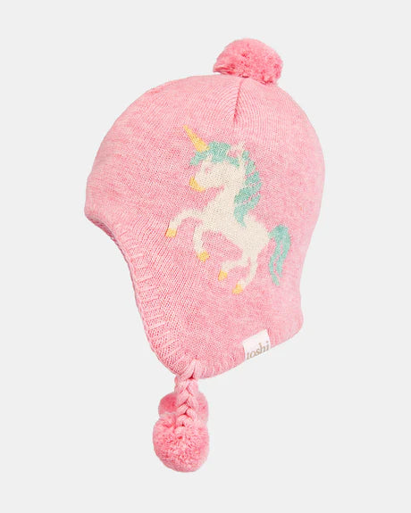 Toshi Organic Earmuff Beanie Storytime Unicorn