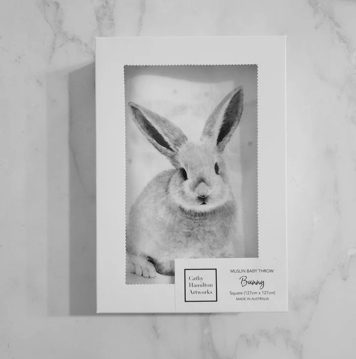 Cathy Hamilton Artworks Bunny Baby Throw