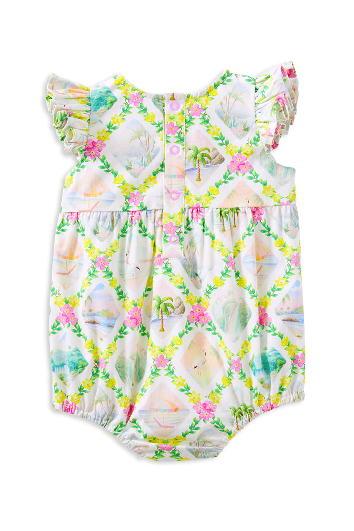 Milky Aloha Playsuit
