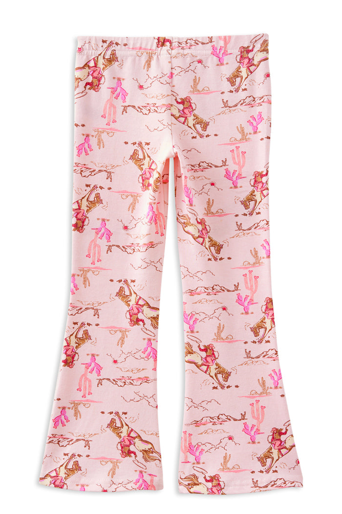 Milky Rowdy Rider Flared Leggings