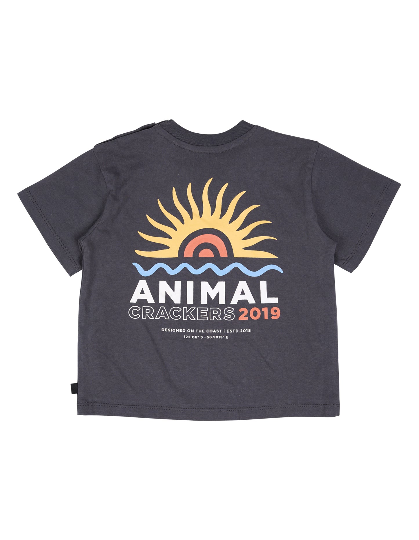 Animal Crackers Ocean Rise Tee