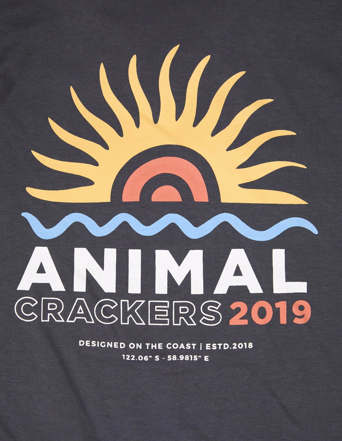 Animal Crackers Ocean Rise Tee
