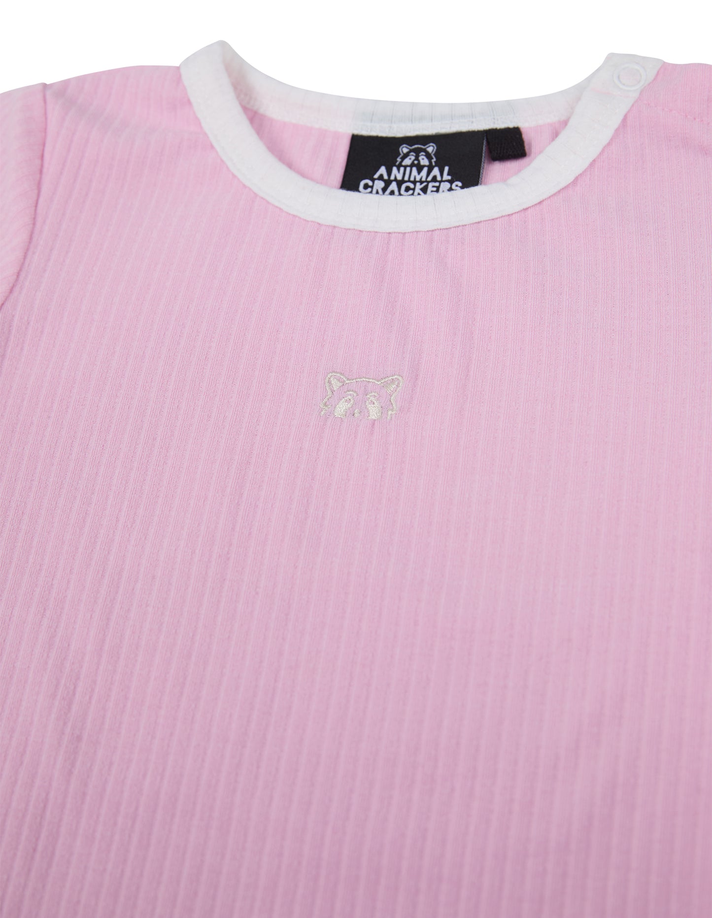 Animal Crackers Varied Tee Pink