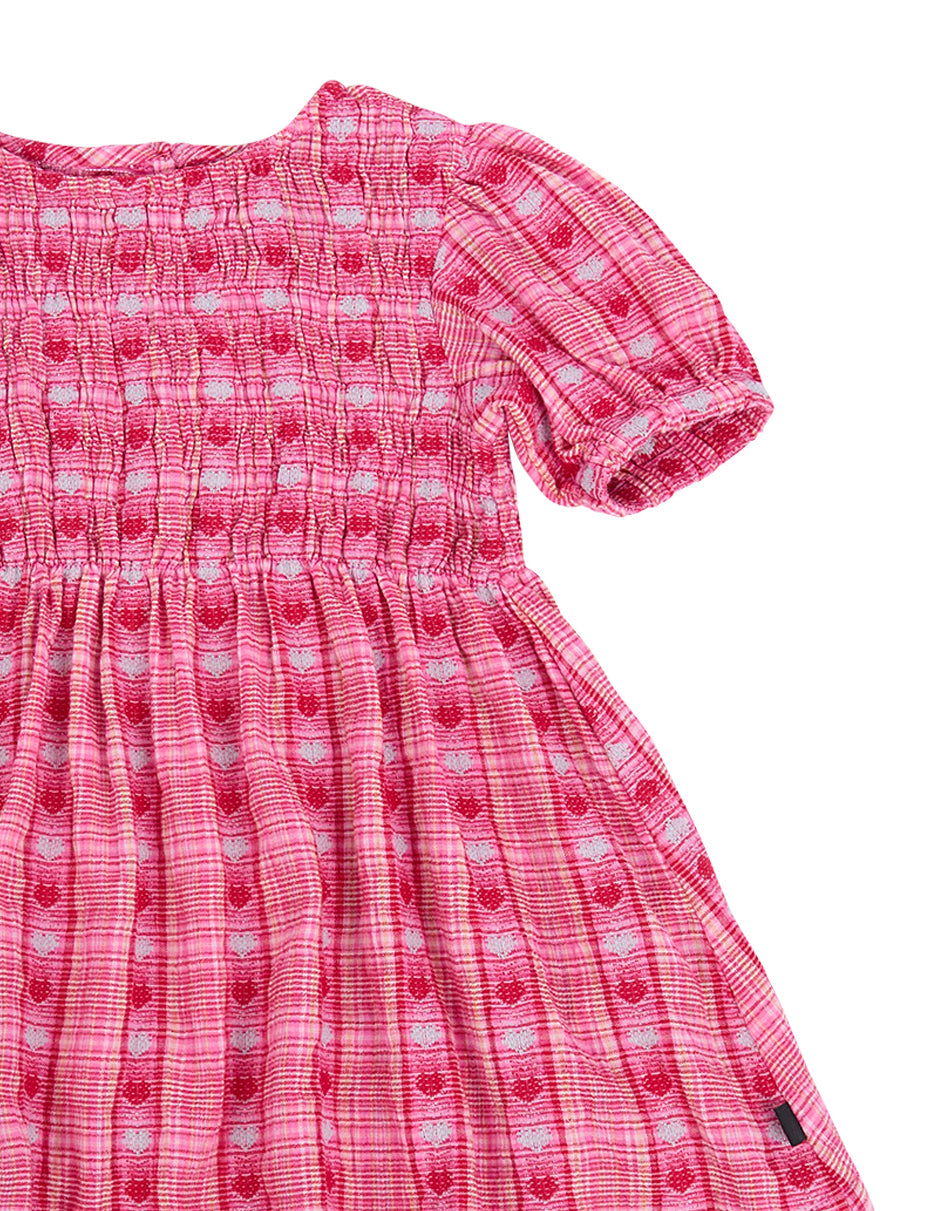 Animal Crackers Cross Check Dress