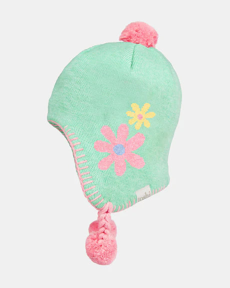 Toshi Organic Earmuff Beanie Storytime Daisy