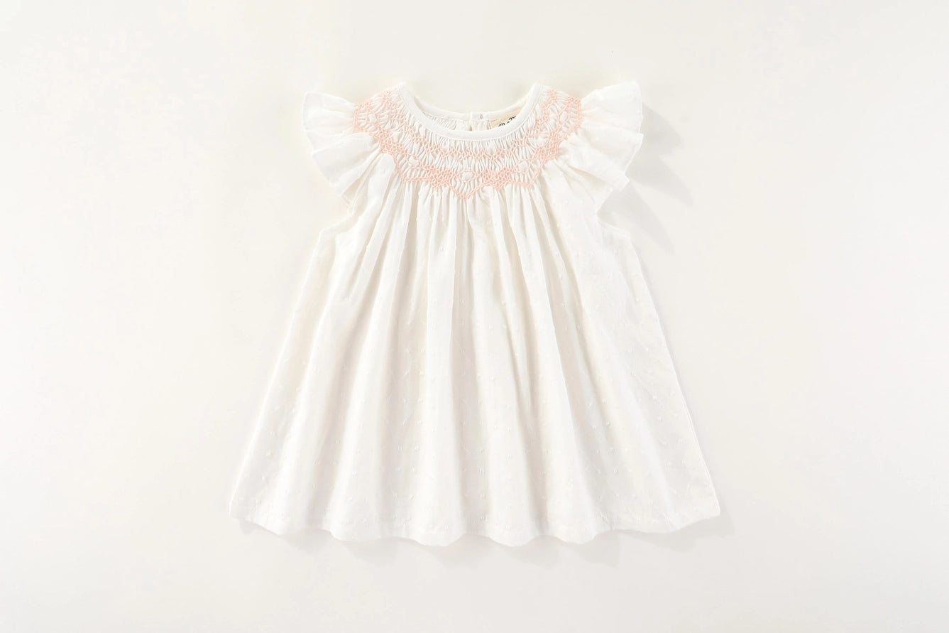 MaMer Parisien Dress White