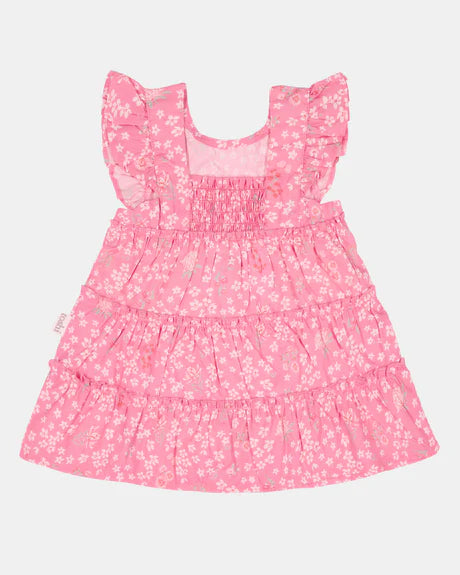 Toshi Baby Dress Matilda Acacia Scarlet