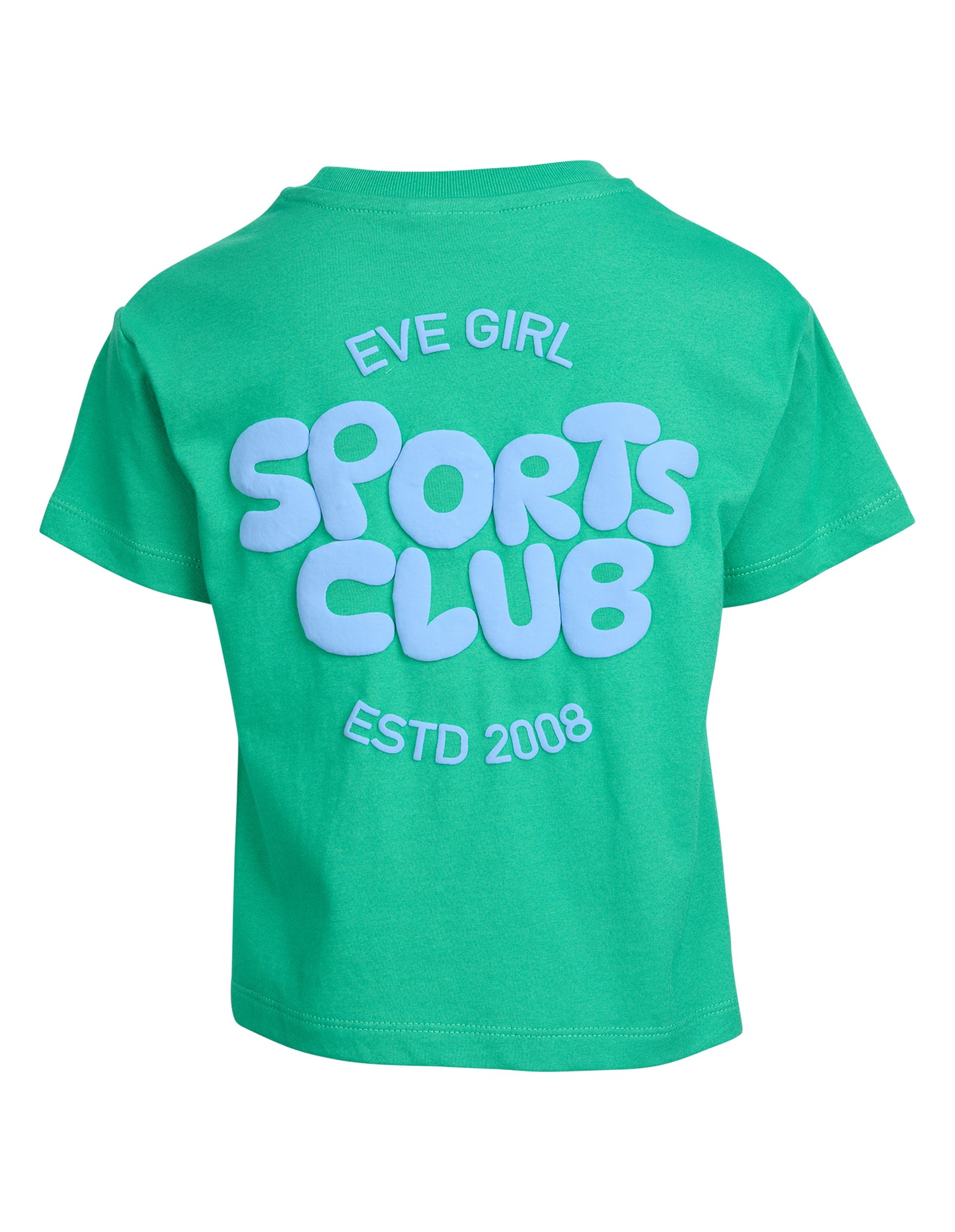 Eve Girl Sports Club Tee Green