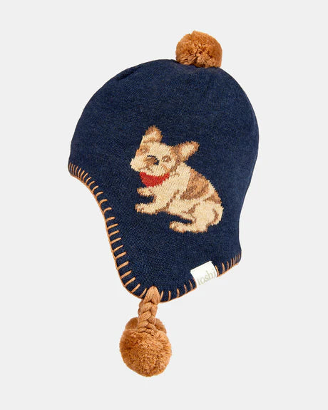 Toshi Organic Earmuff Beanie Storytime Frenchie