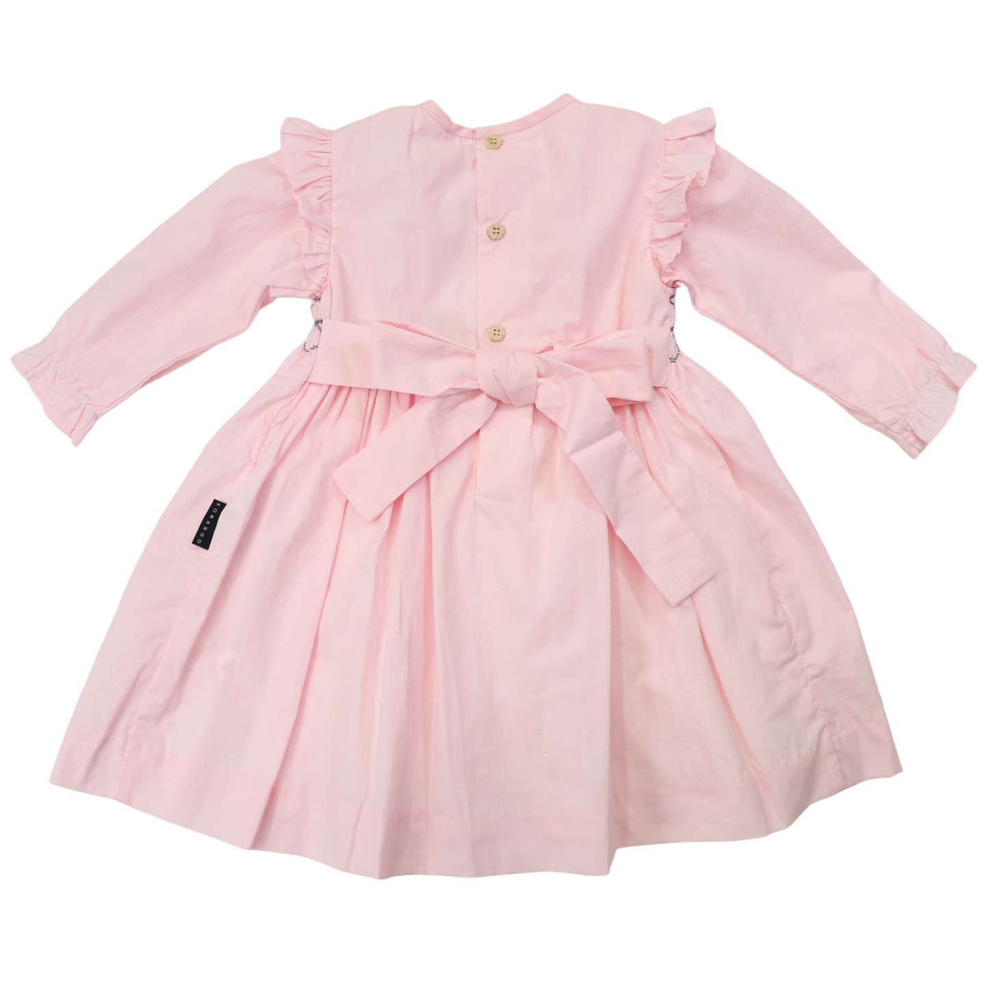 Korango Smocked Baby Dress Fairytale Pink