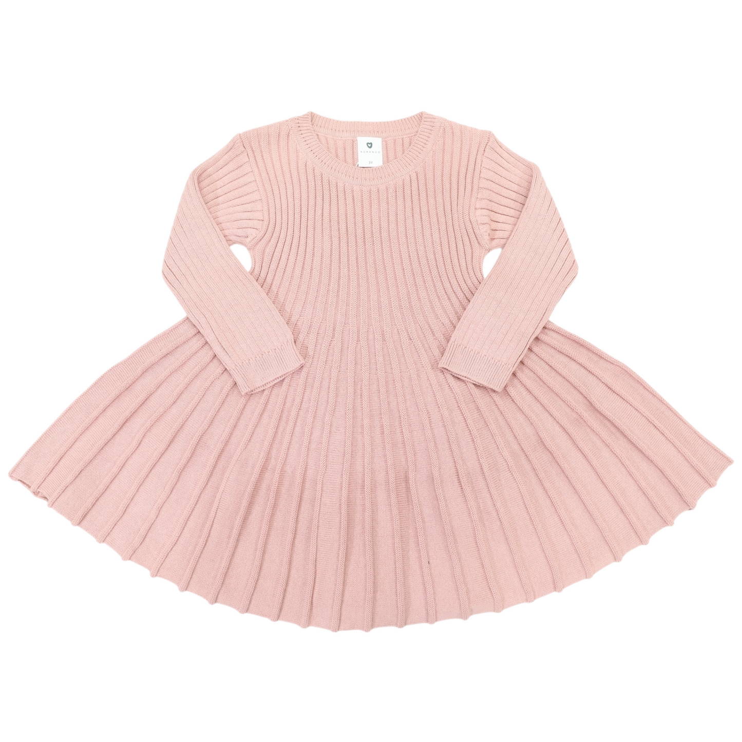 Korango Swing Knit Dress Pink
