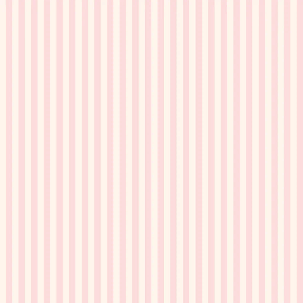 Fox & Fallow Cot Sheet Petal Stripe