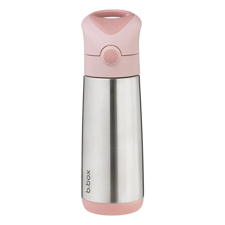b.box 500ml Insulated Drink Bottle Blush Crush