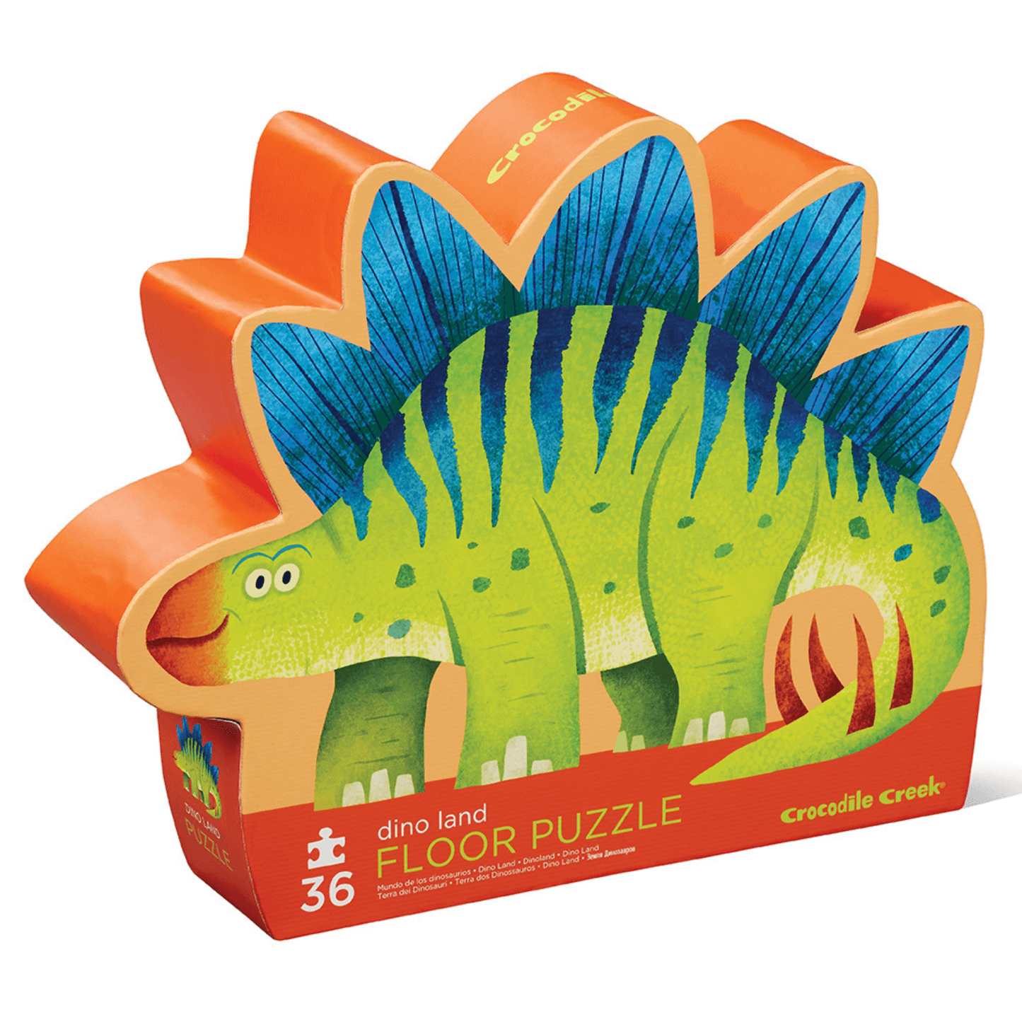 Crocodile Creek Classic Floor Puzzle Dino Land 36pc