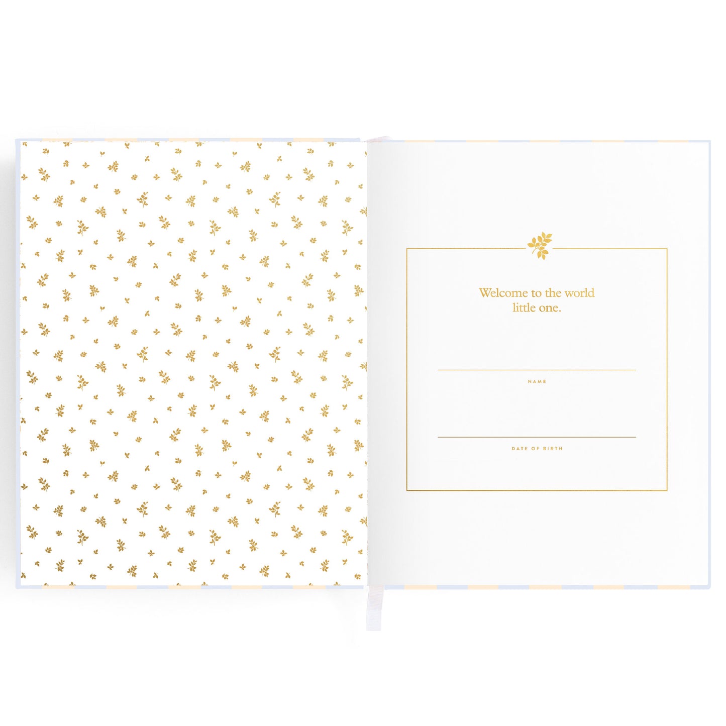 Fox & Fallow Baby Book Cloud Stripe
