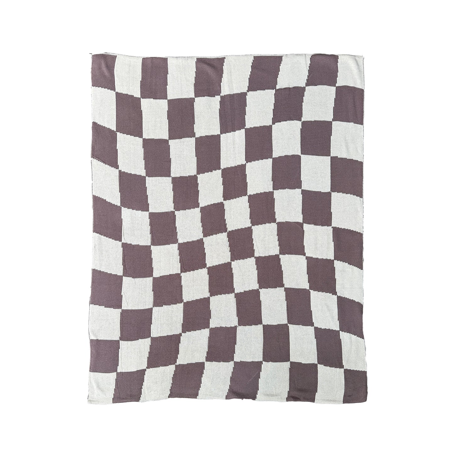 Golden Child Blanket Chocolate Check
