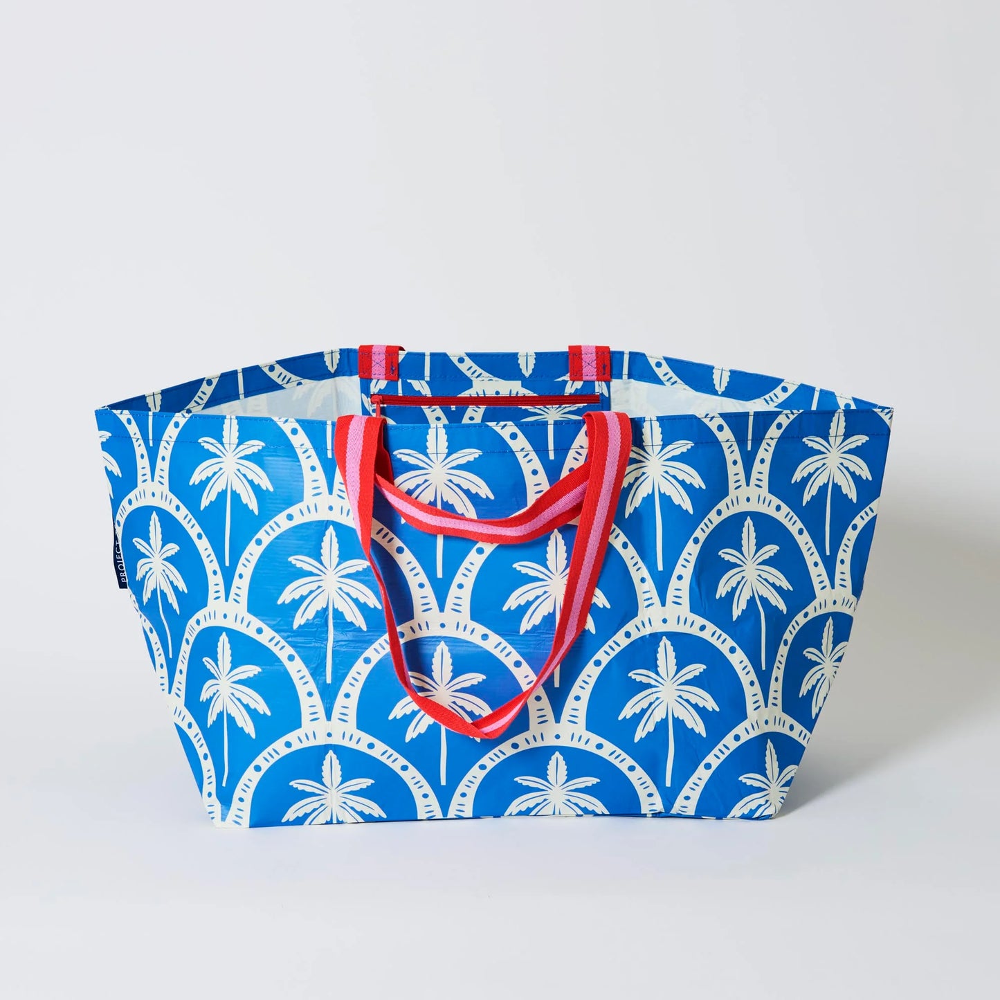 Project Ten Oversize Tote Blue Palm