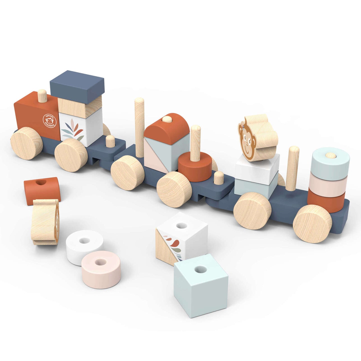 Speed Monkey Stacking Train