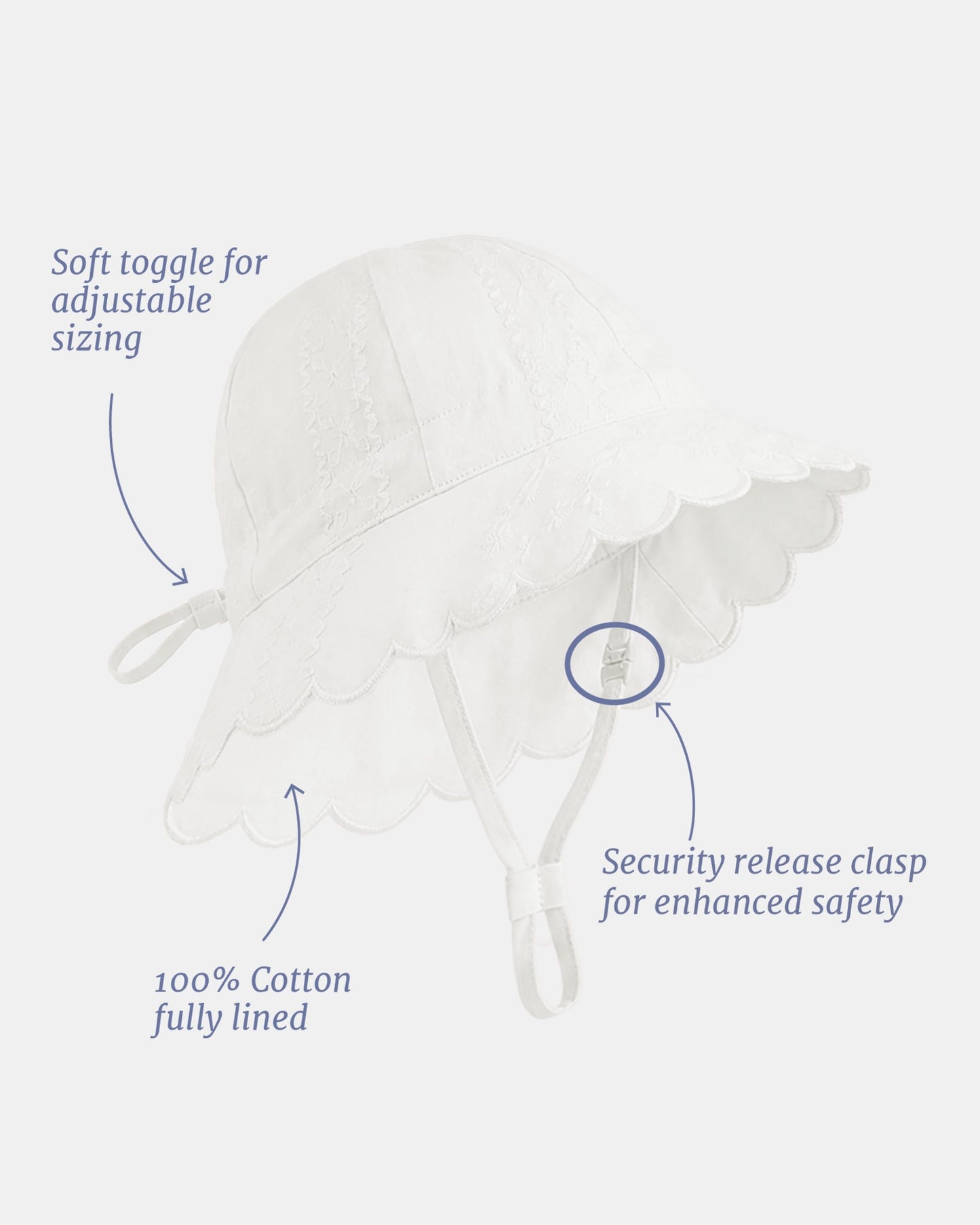 Bell Hat Florence Vanilla