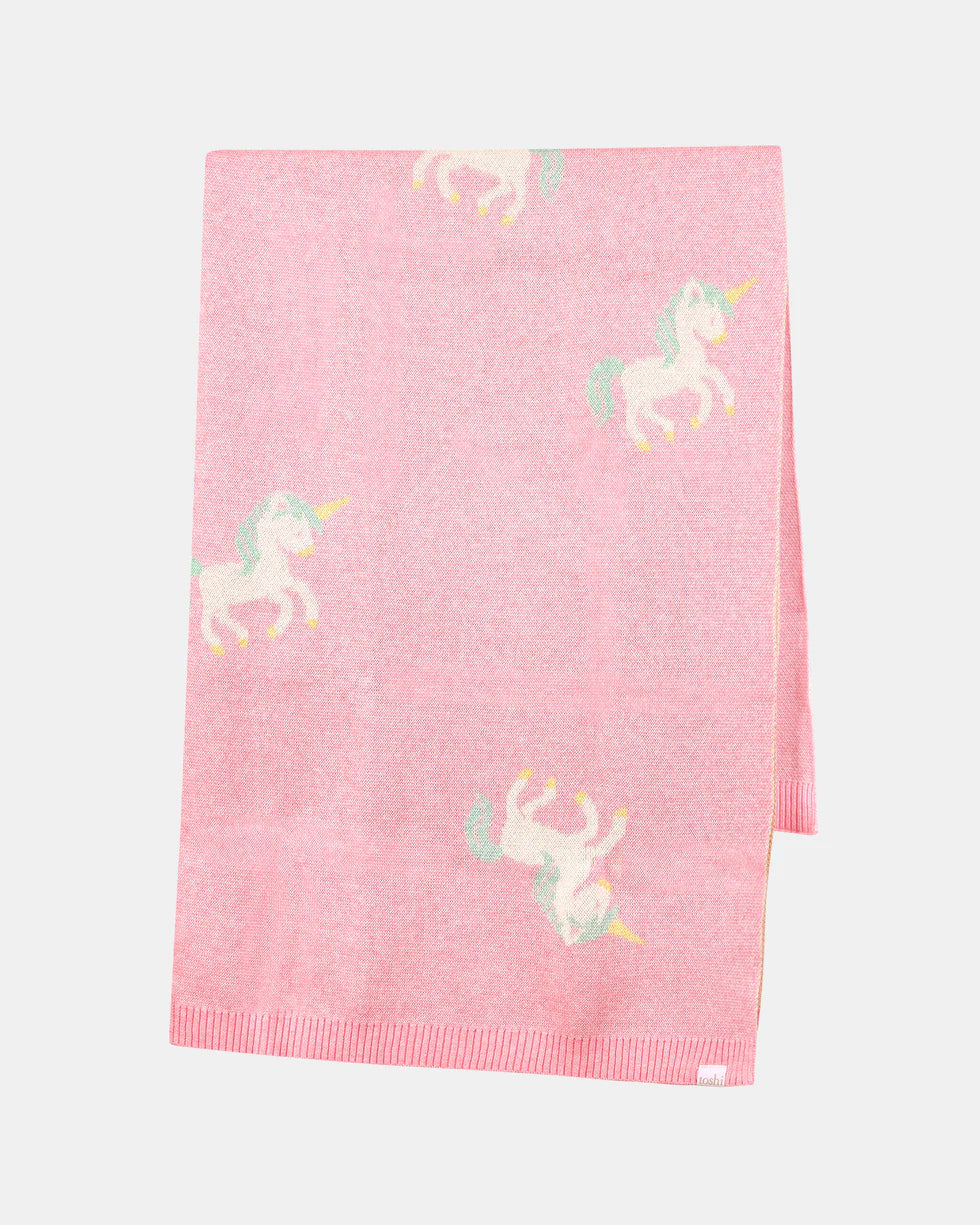 Toshi Organic Blanket Storytime Unicorn