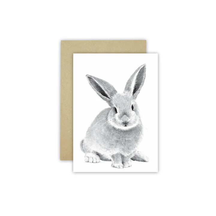 Cathy Hamilton Artworks Bunny C6 Card
