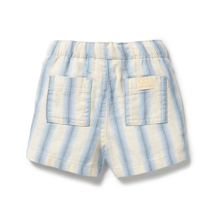 Wilson & Frenchy Deep Blue Stripe Organic Short