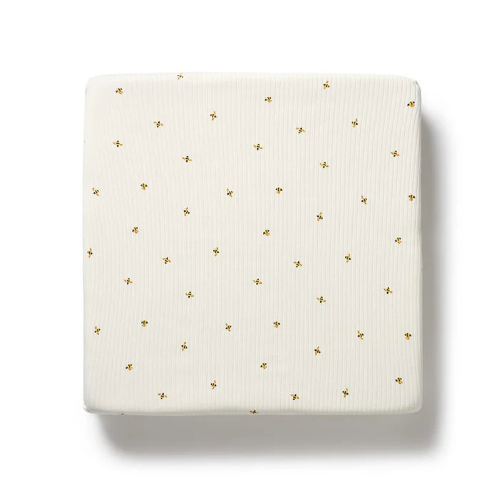Wilson & Frenchy Bee Mine Organic Cot Sheet