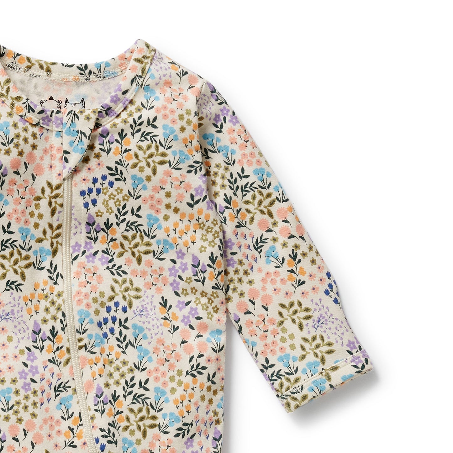 Wilson & Frenchy Tiny Bloom Zipsuit
