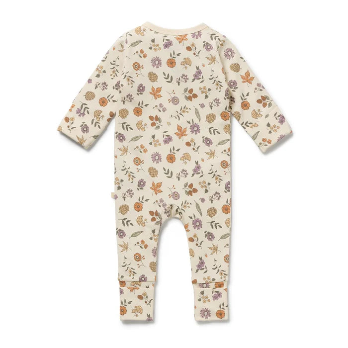 Wilson & Frenchy Maple Glow Organic Zipsuit