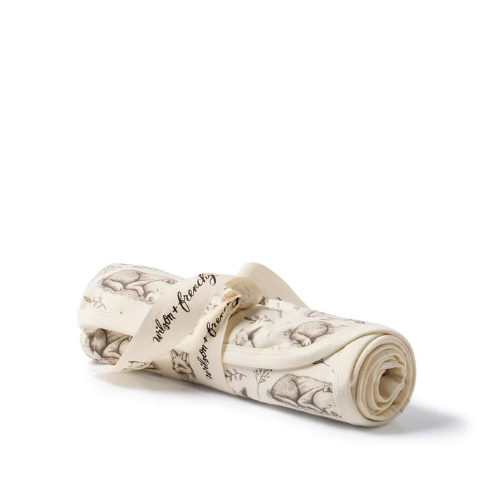 Wilson & Frenchy Foxglove Forest Organic Bunny Rug