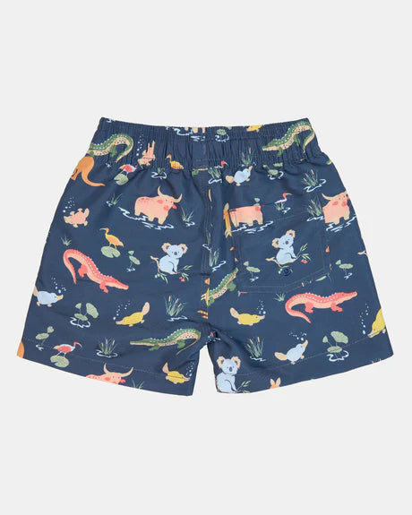 Toshi Swim Boardies Splash Kakadu Moonlight