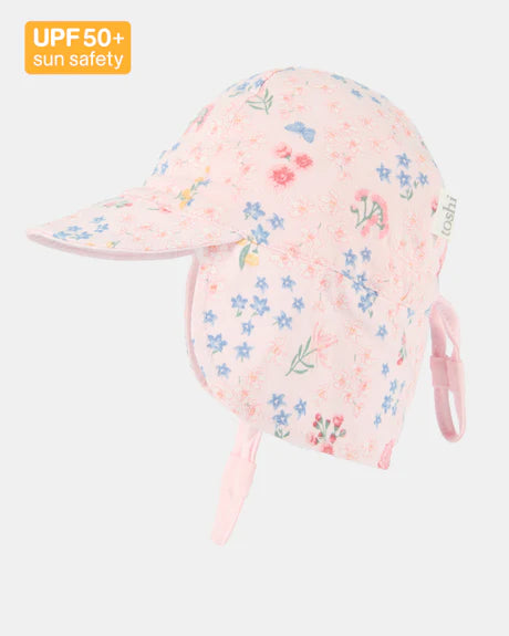 Toshi Flap Cap Acacia Blossom