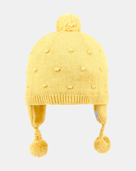 Toshi Organic Earmuff Beanie Popcorn Banana