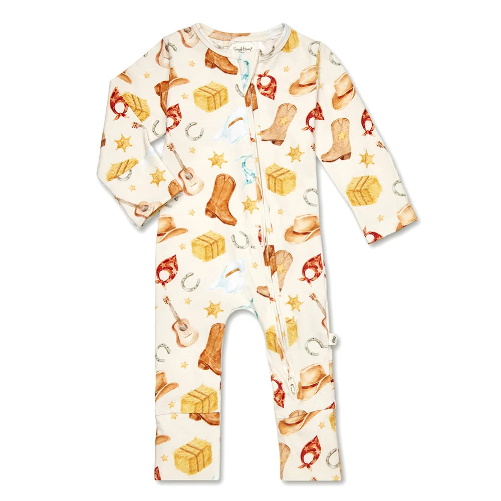 Snuggle Hunny Cowboys Organic Snugglesuit