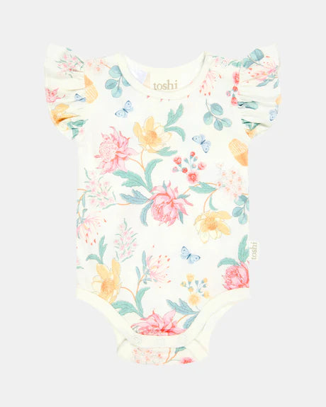 Toshi Onesie Matilda Waratah Dawn