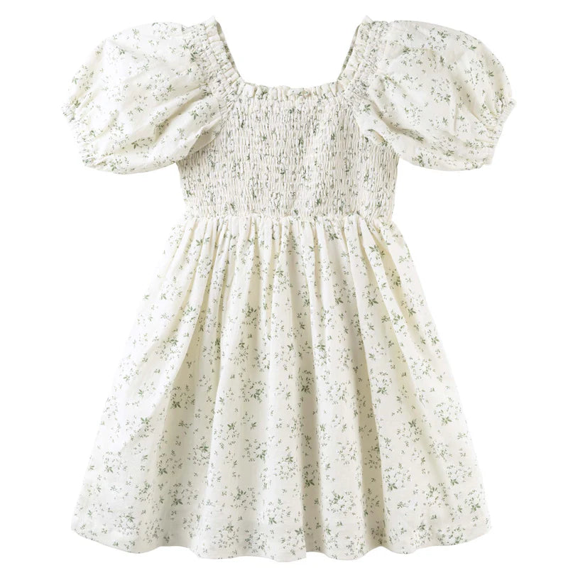 Designer Kidz Lily Puff Sleeve Dress