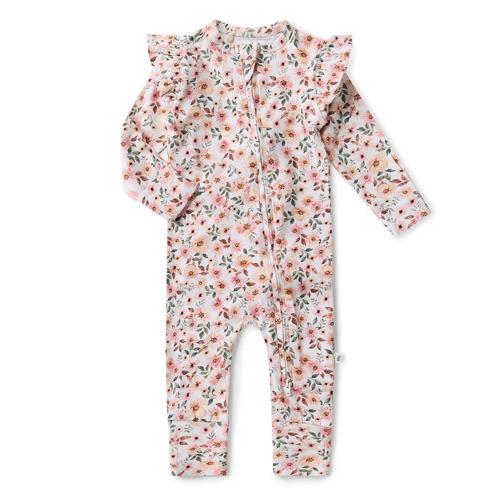 Snuggle Hunny Convertible Romper Spring Floral