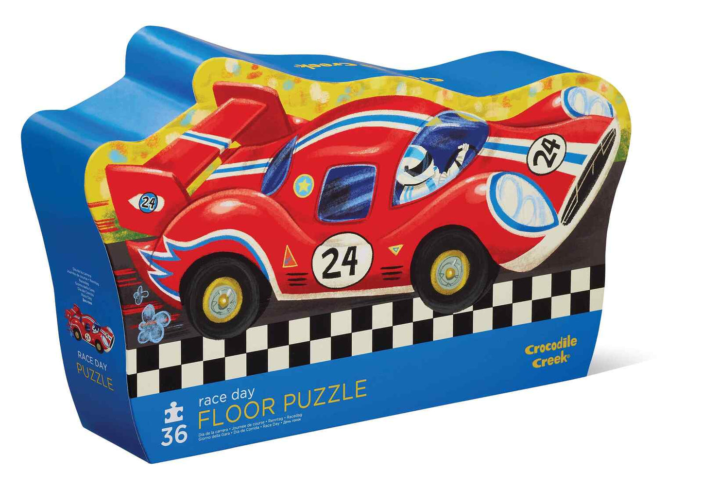 Tiger Tribe Classic Floor Puzzle 36pc Race Day