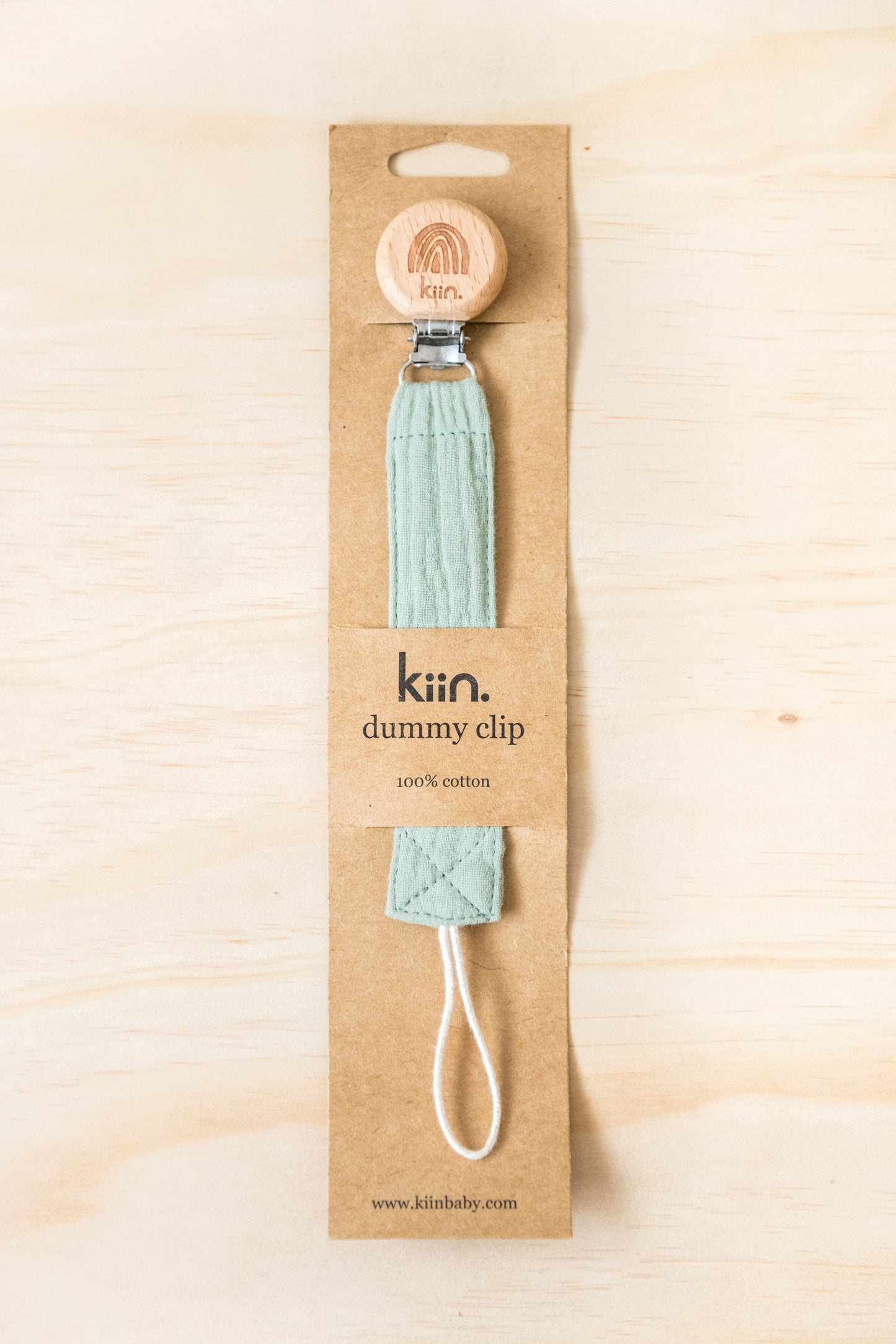 Kiin Cotton Dummy Clip Sage