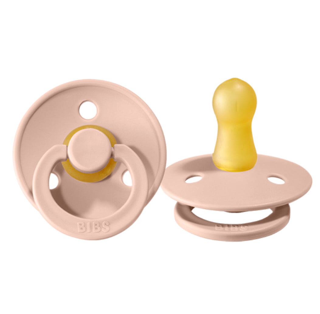 BIBS Dummies 2 Pack Blush