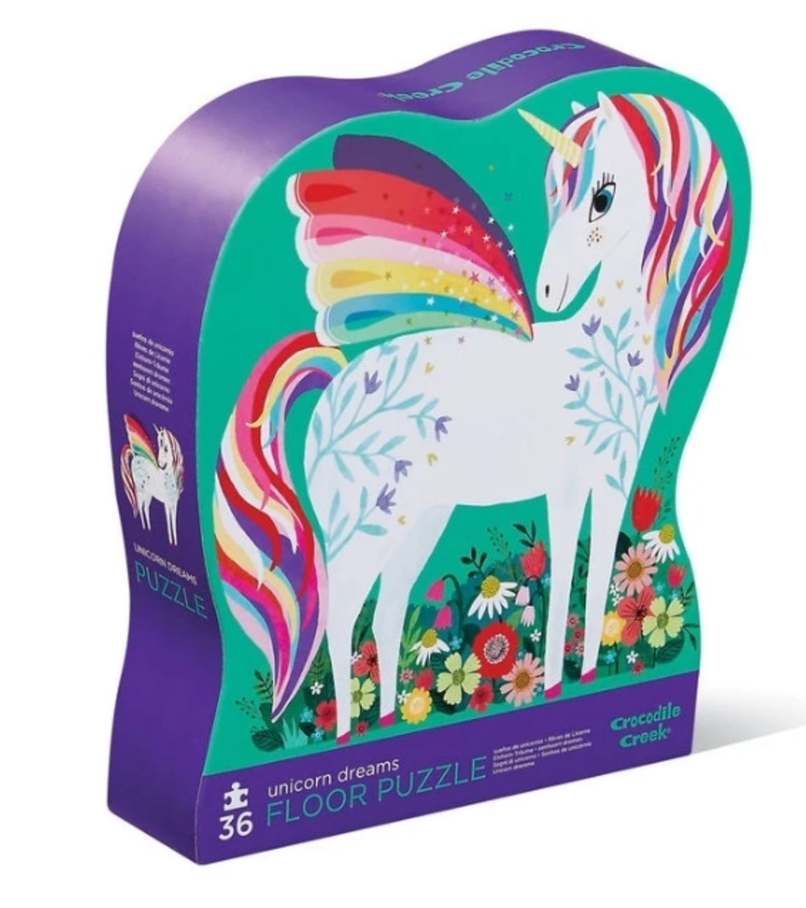Tiger Tribe Crocodile Creek Floor Puzzle Unicorn Dreams