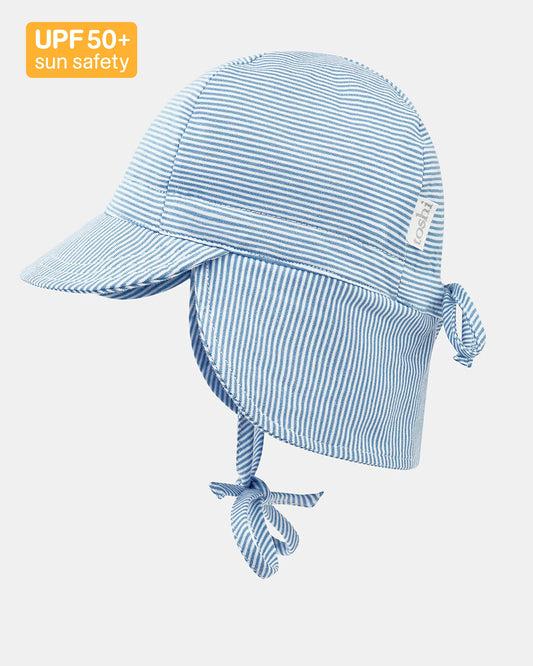 Toshi Flap Cap Sky