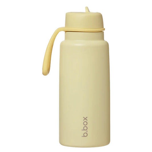 b.box Insulated Flip Top Bottle Lemon Twist 1L